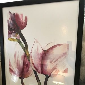 AMERICAN FLAT  18" X 24" framed lithograph